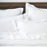 Monarch Duvet Cover Set | Grey White-2