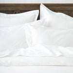 Monarch Duvet Cover Set | White White-2
