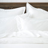 Monarch Duvet Cover Set | White White-2