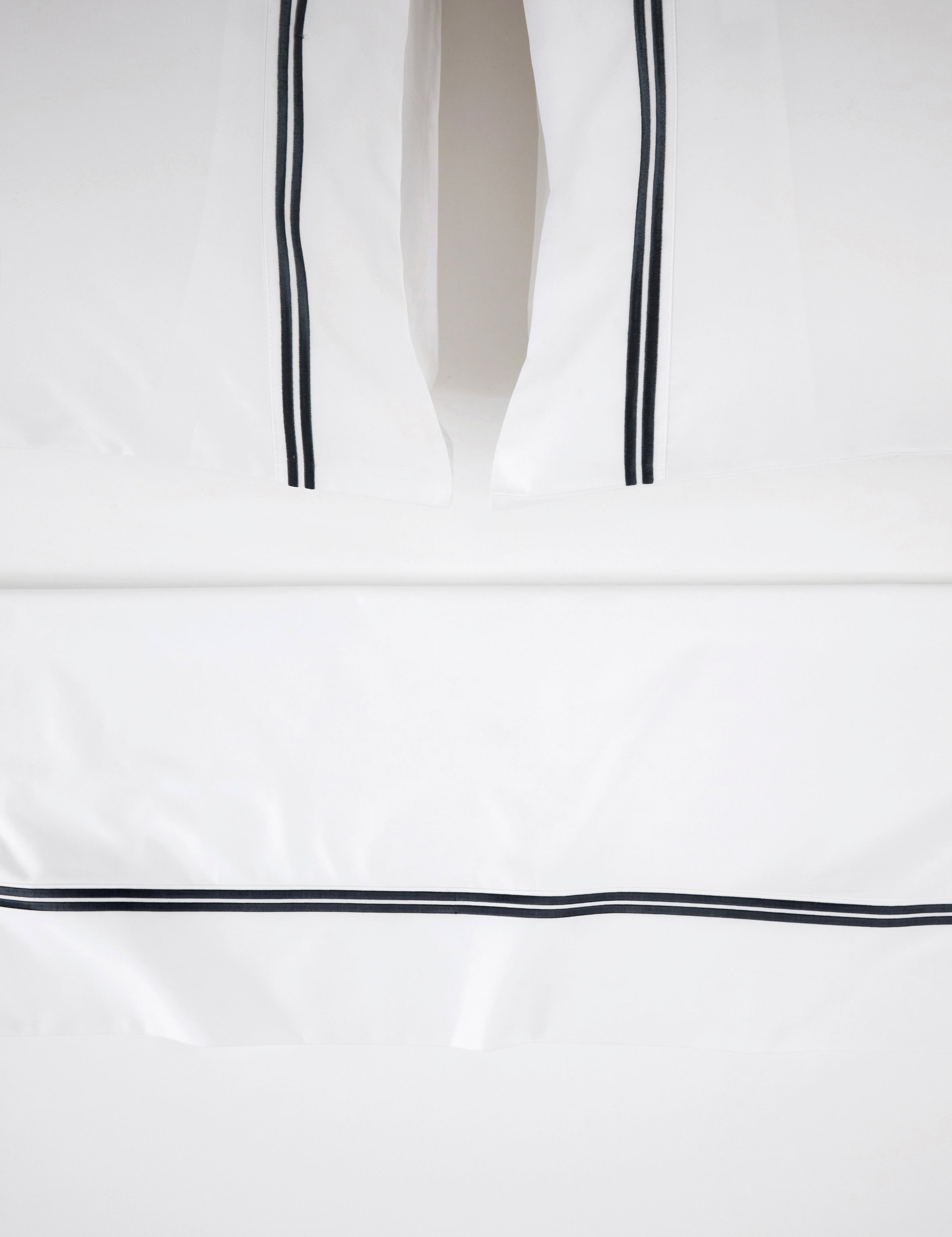 Monarch Flat Embroidery Sheet | Black White-1