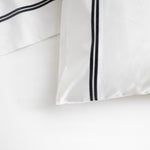 Monarch Flat Embroidery Sheet | Black White-2