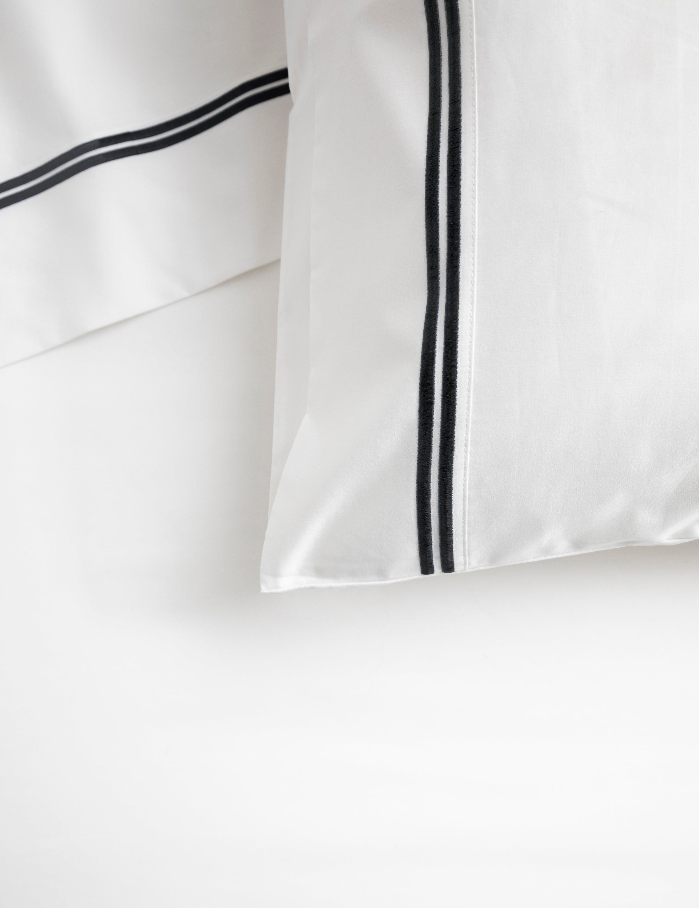 Monarch Flat Embroidery Sheet | Black White-2