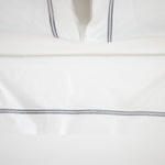Monarch Flat Embroidery Sheet | Grey White-1