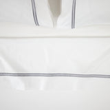 Monarch Flat Embroidery Sheet | Grey White-1