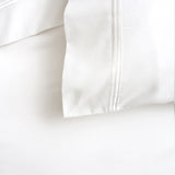 Monarch Flat Embroidery Sheet | White White-2