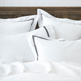 Monarch Long Duvet Cover Set | Black White-2