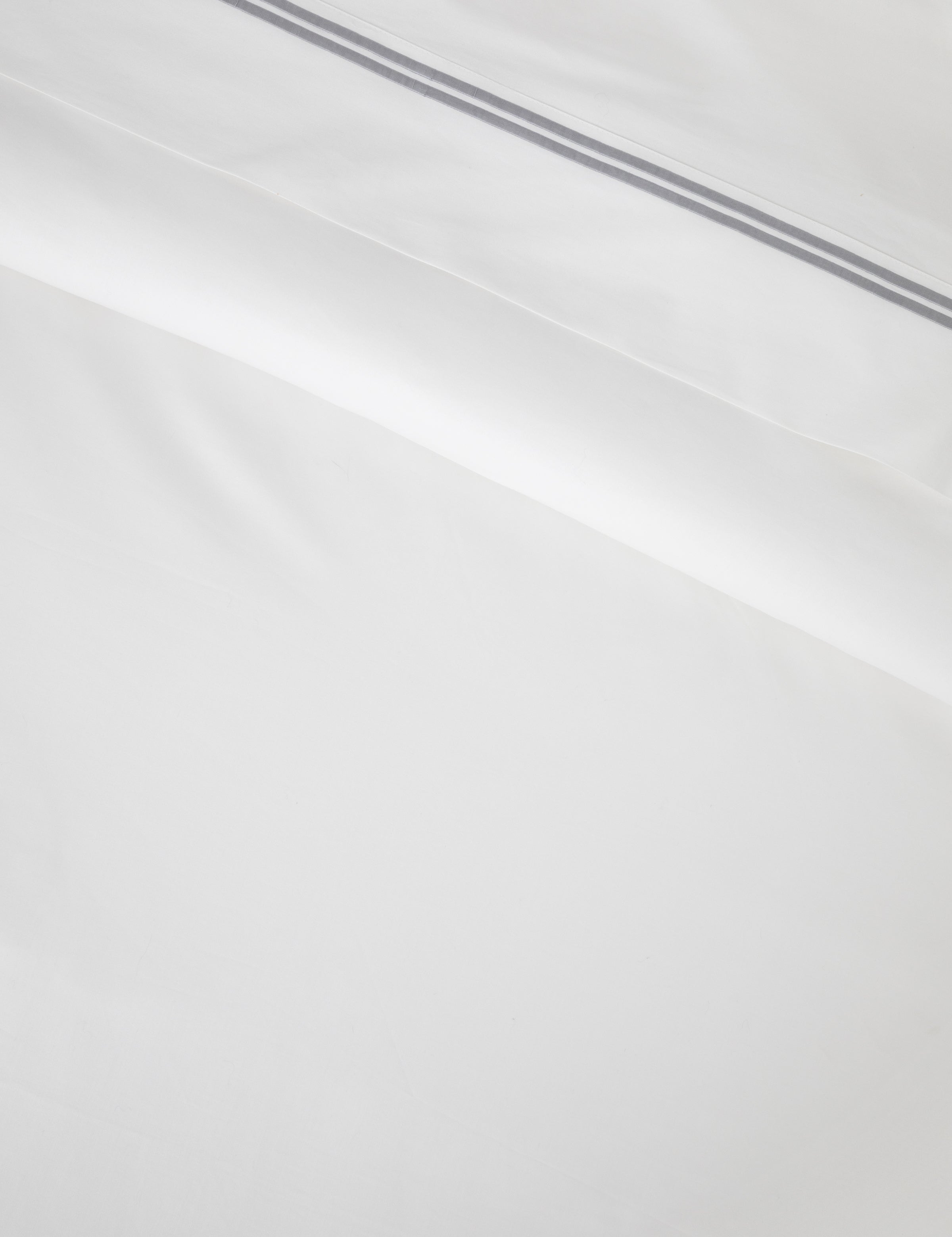 Monarch Long Duvet Cover Set | Grey White-3