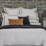 Monarch Oxford Pillowcase Set | Black White-2