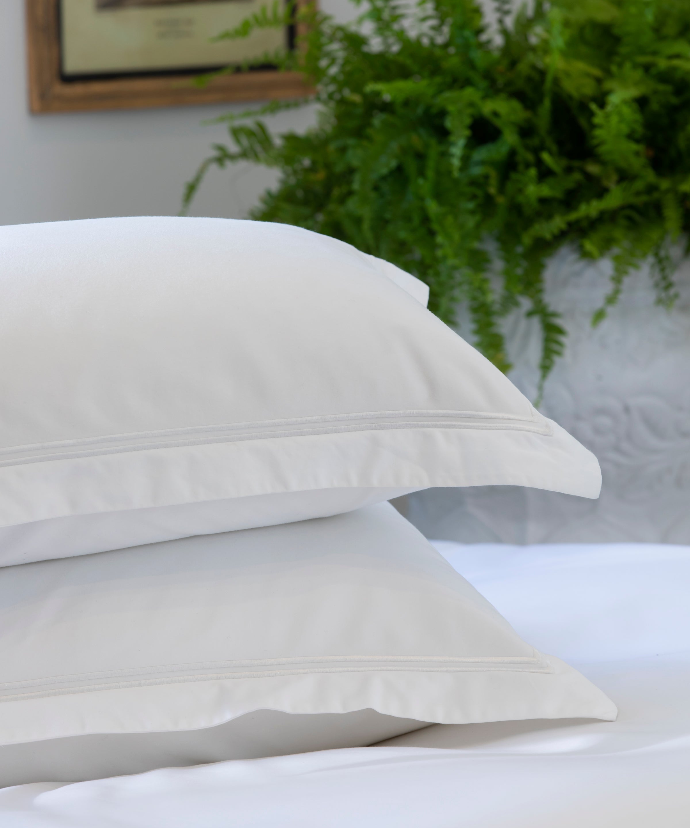 Monarch Oxford Pillowcase Set | White-2
