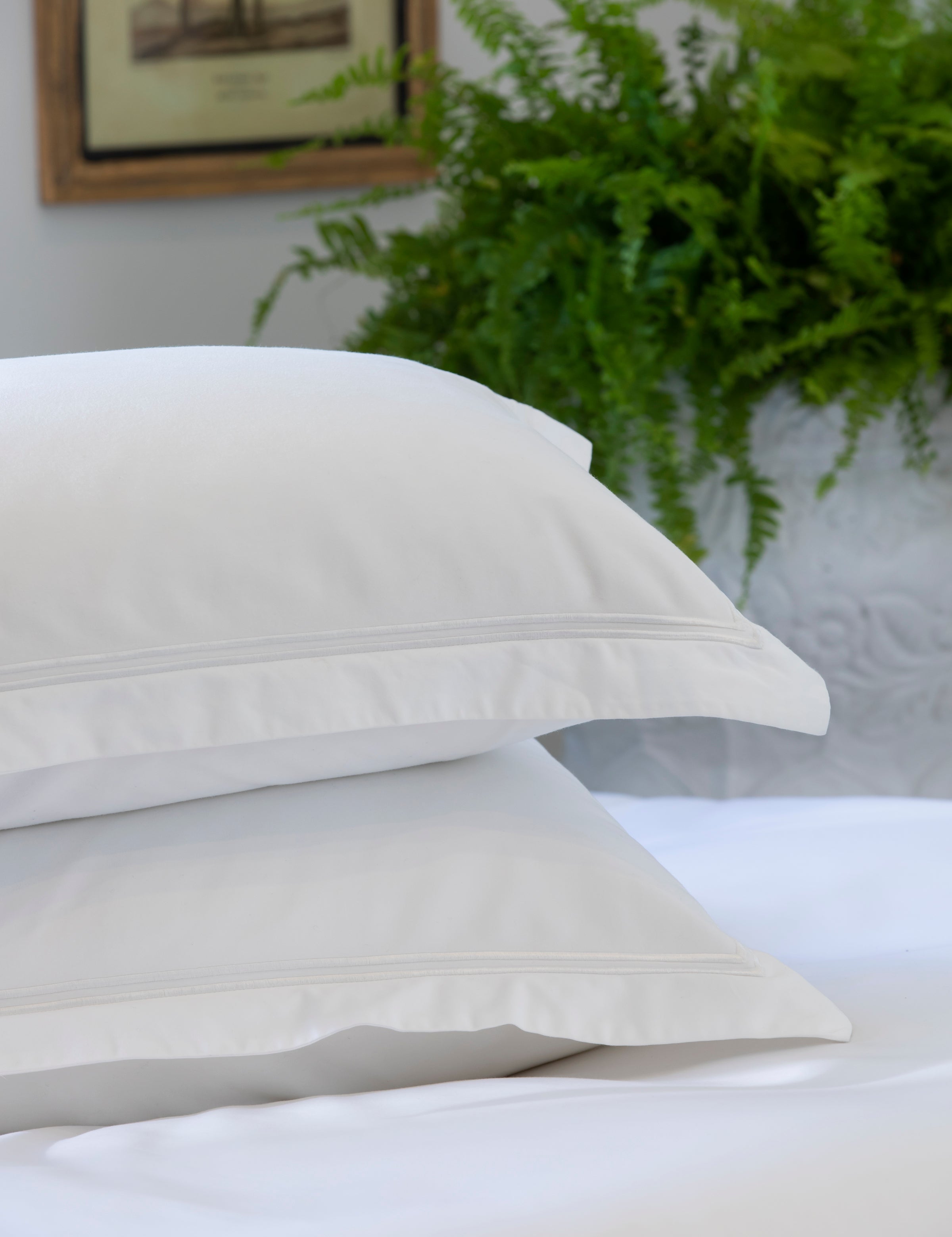 Monarch Oxford Pillowcase Set | White-2