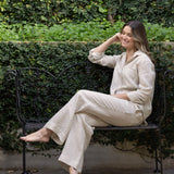 Mykonos Linen Straight Leg Pants | Natural-3