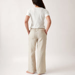 Mykonos Linen Straight Leg Pants | Natural-4