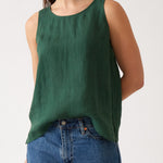 Mykonos Linen Tunic Singlet | Ivy-1
