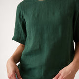 Mykonos Linen Tunic Top | Ivy-2