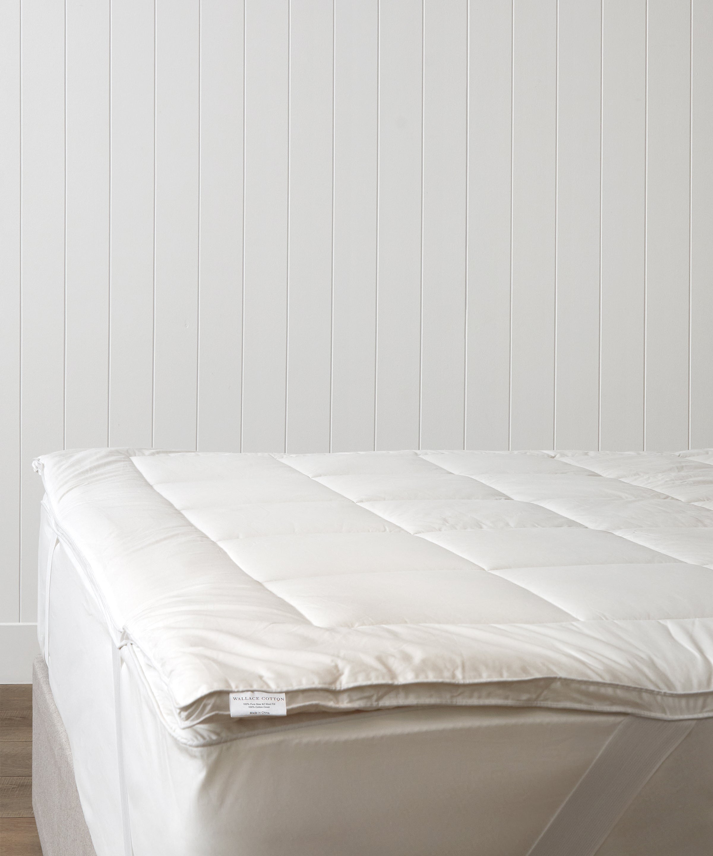 NZ Wool Mattress Topper | White-1