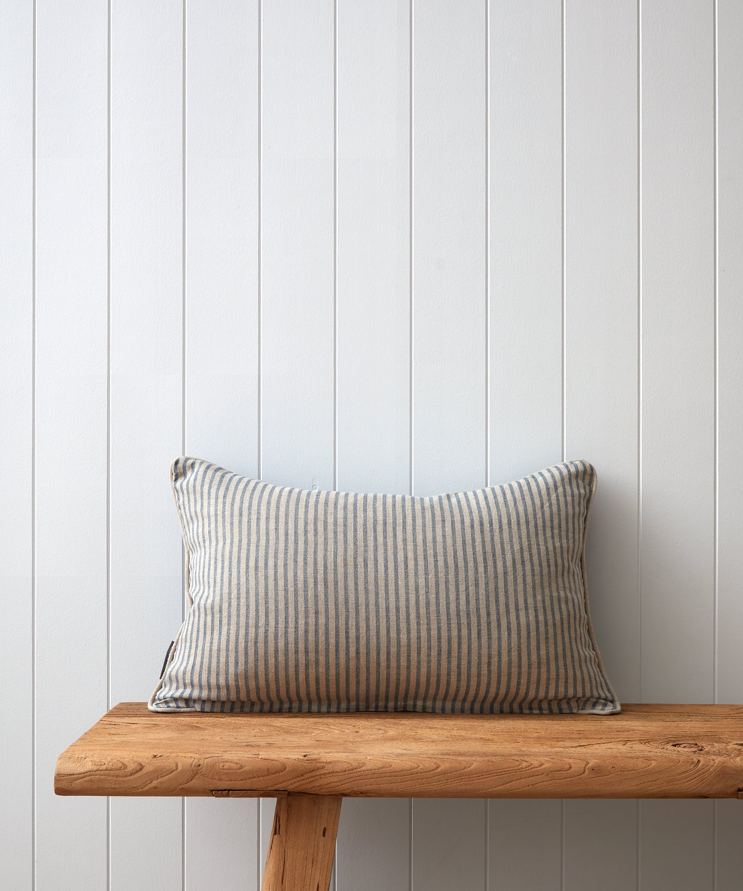 Nara Rectangle Cushion Cover | Navy Floral-3