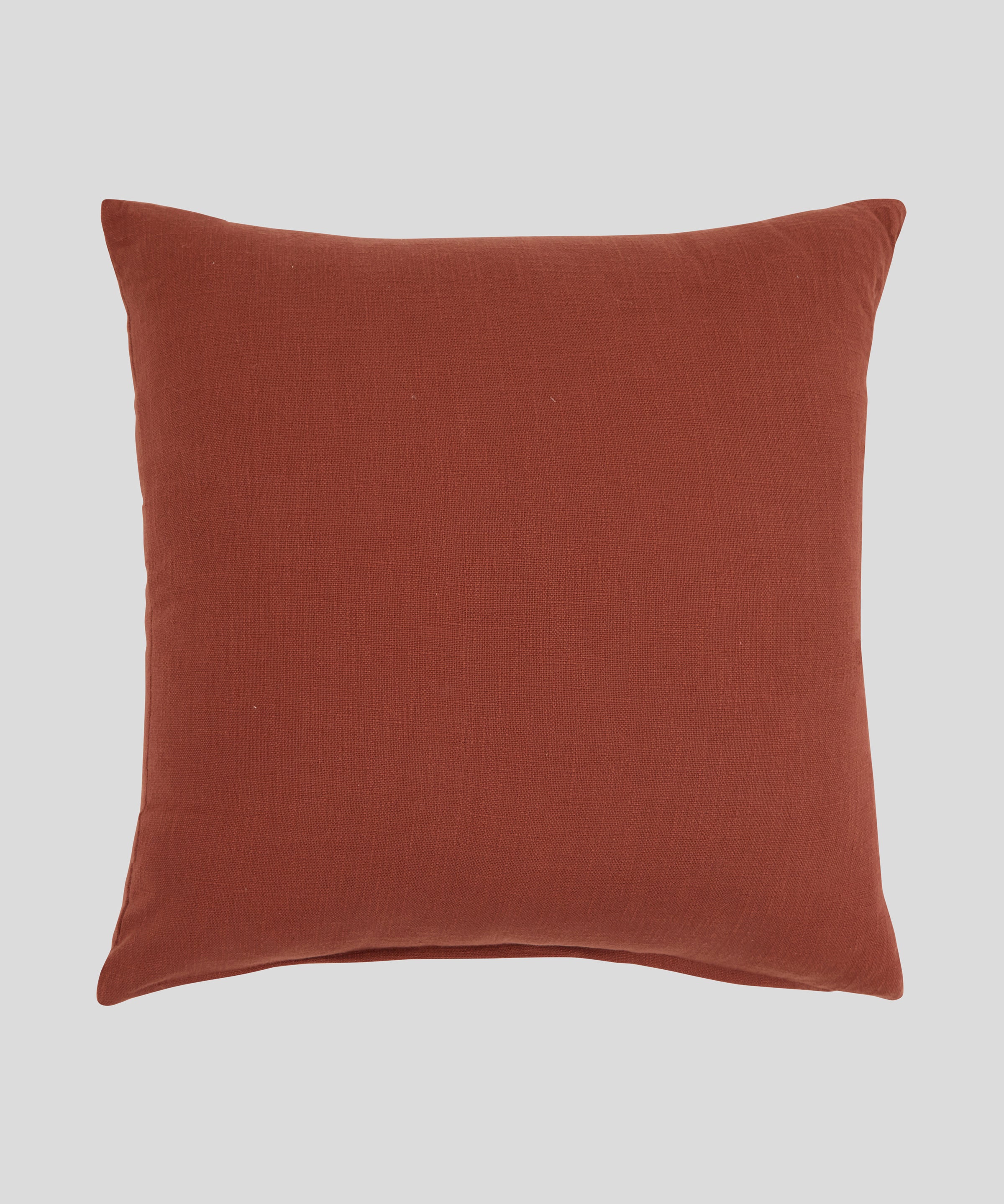 Newport Large Square Cushion Cover | Rust-1