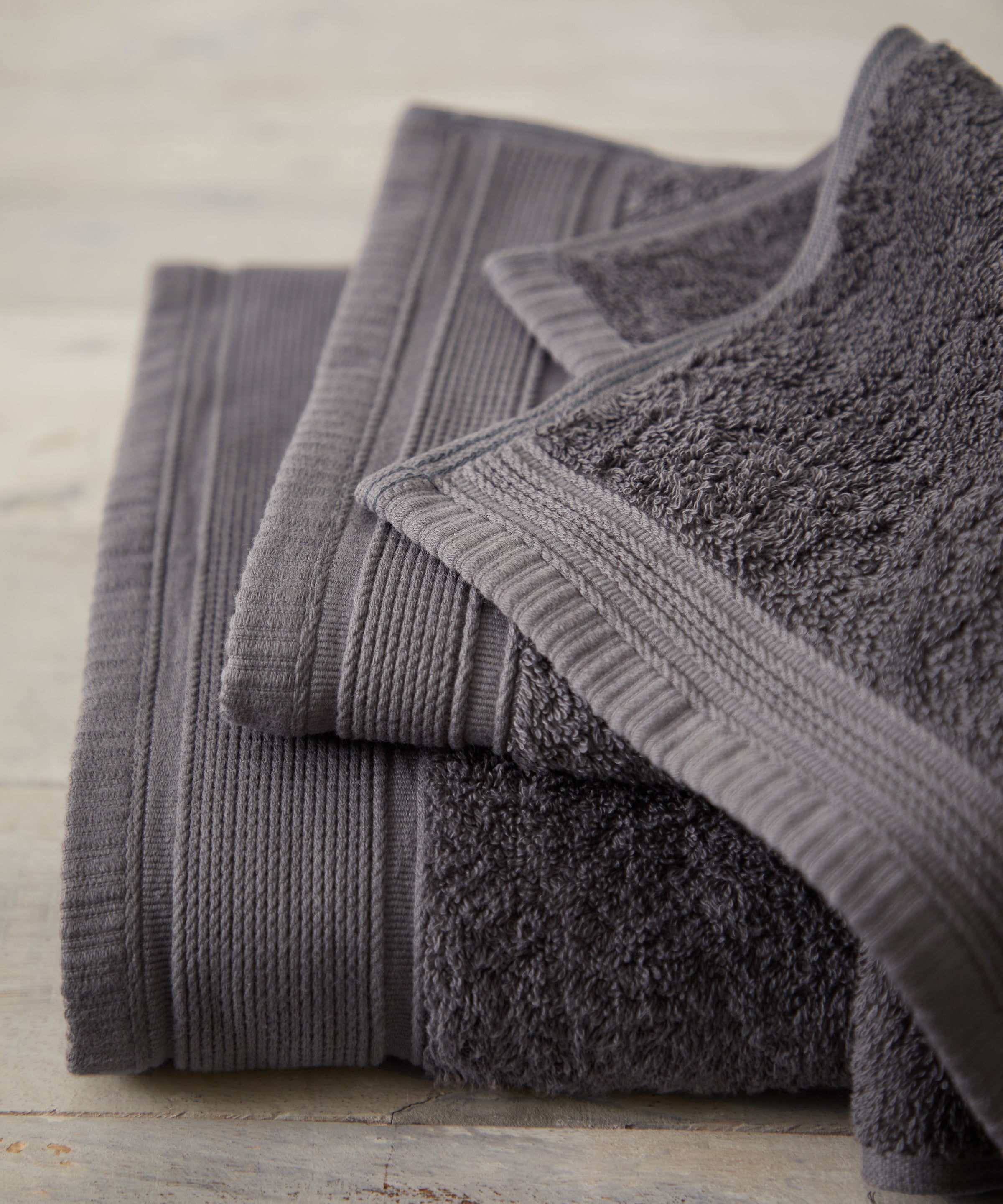 Oasis Bath Sheet | Charcoal-3
