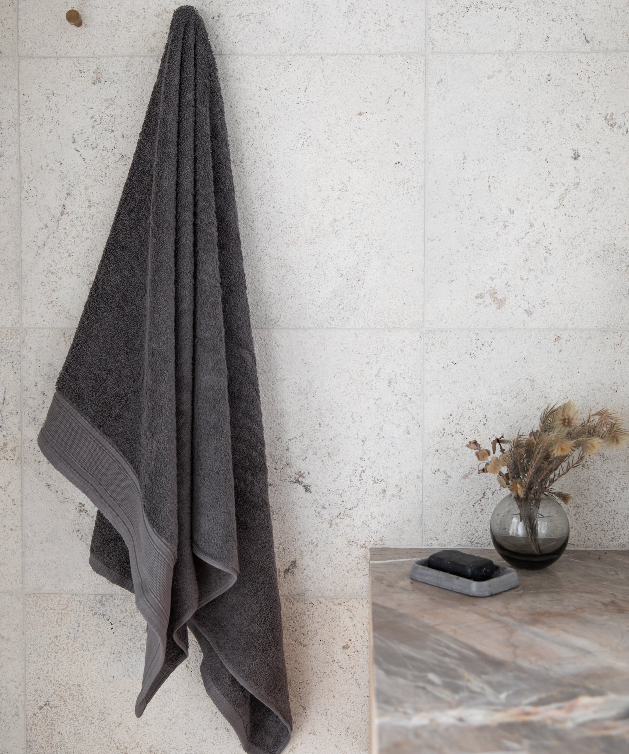 Oasis Bath Towel | Charcoal-4