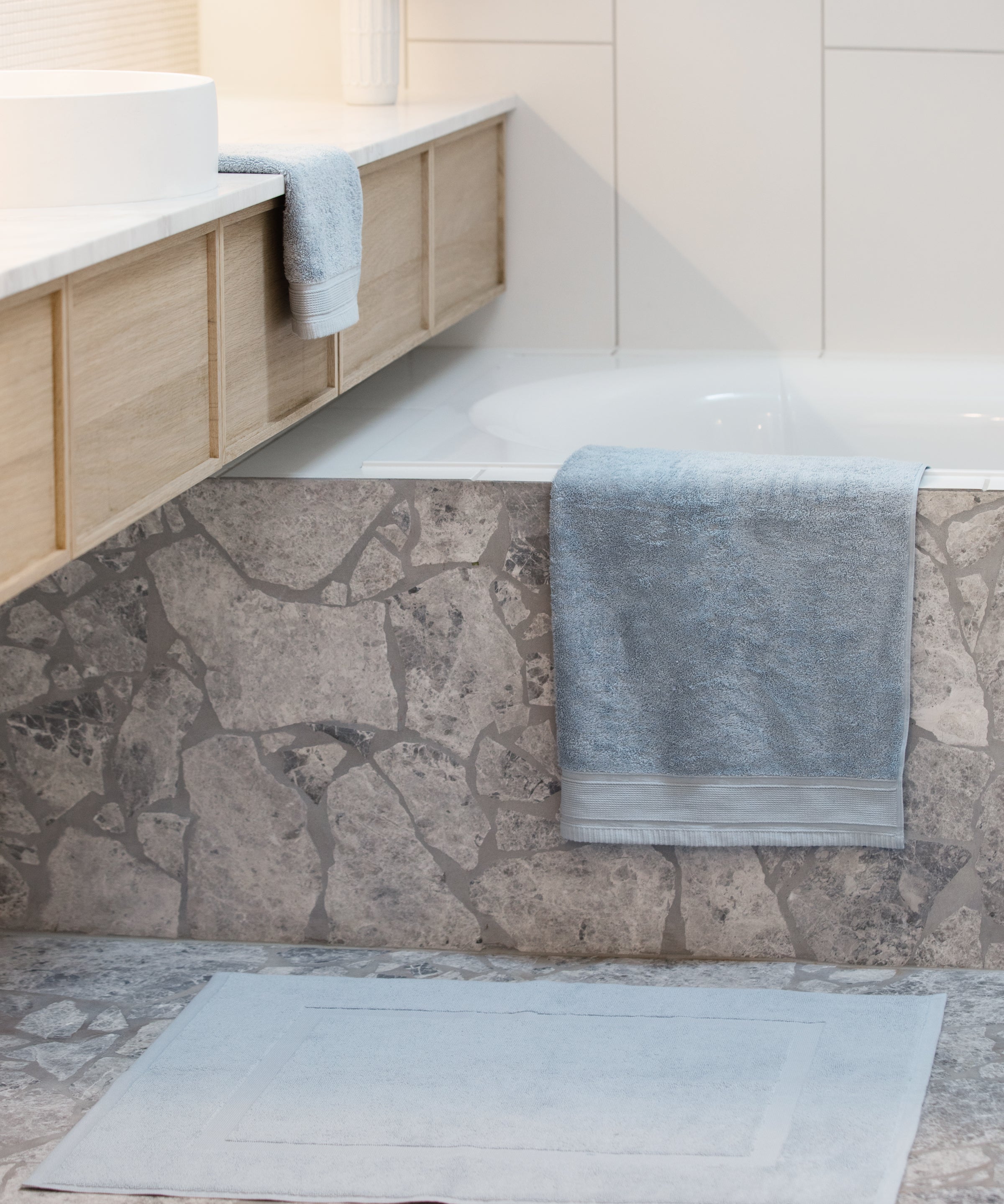 Oasis Face Cloth | Atlantic Blue-4