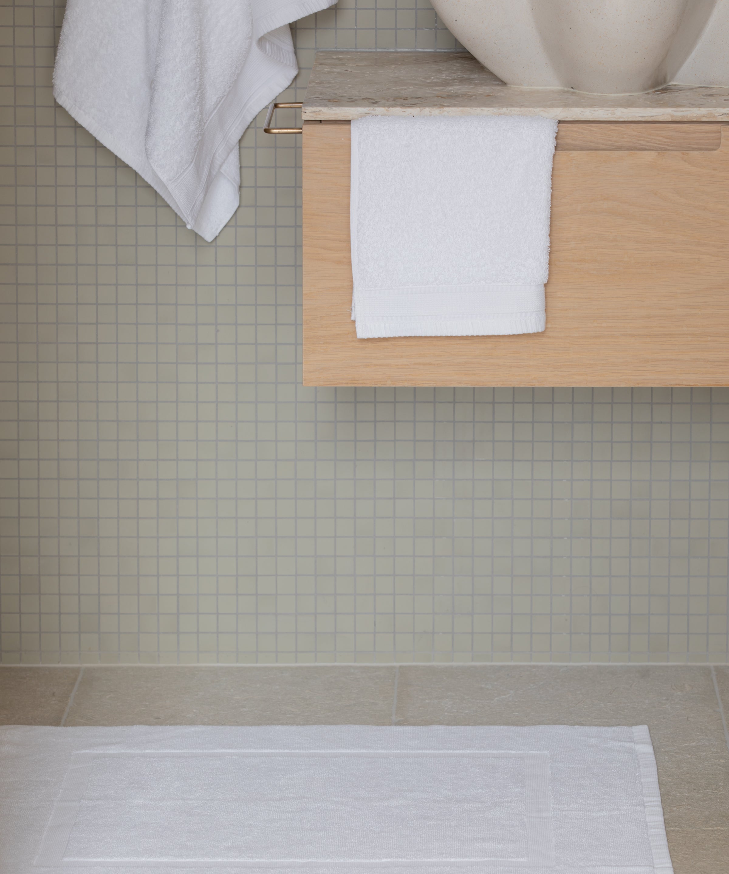 Oasis Hand Towel | White-4