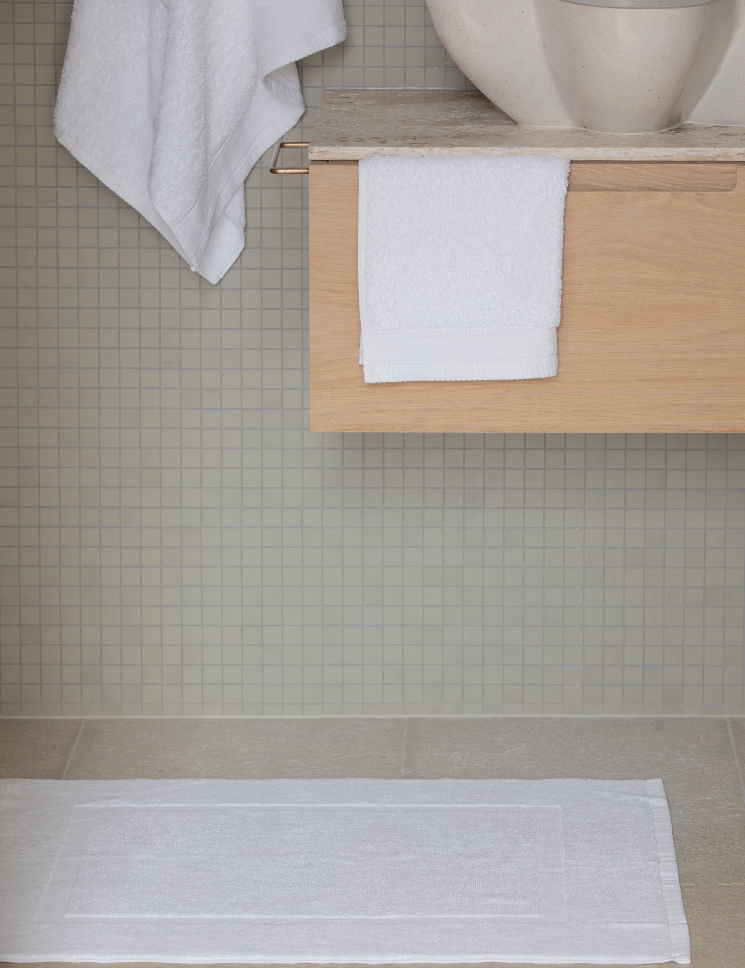 Oasis Hand Towel | White-4