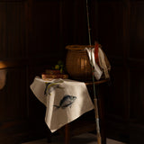 Ocean Fish Linen Tea Towel | Multi-3