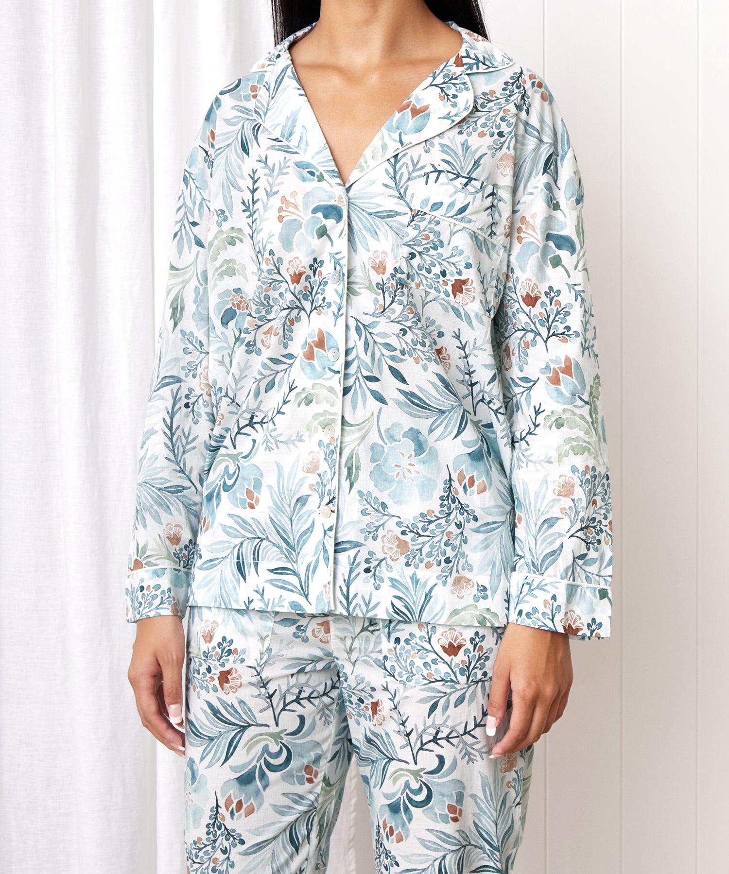 Odette PJ Shirt | Floral-1