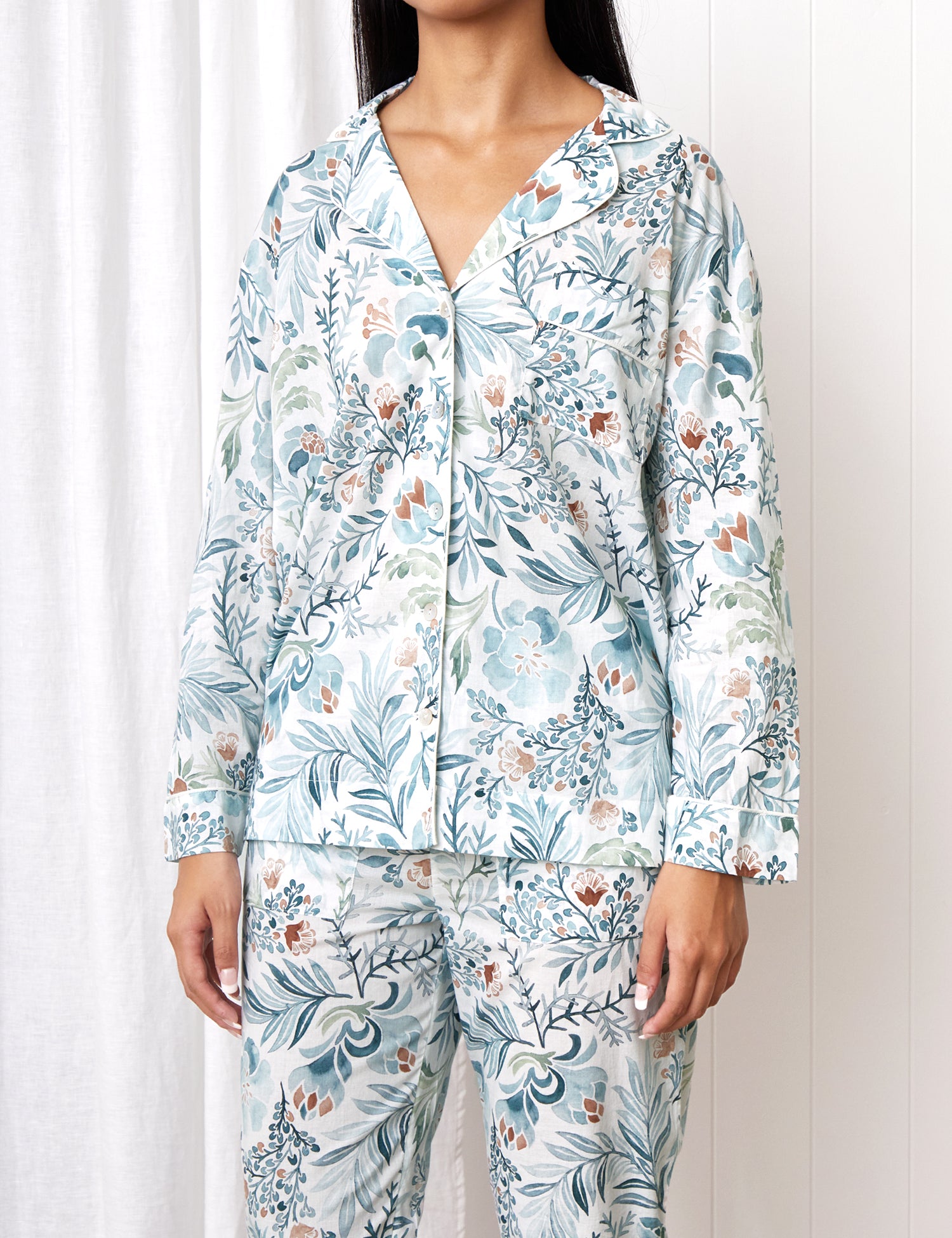 Odette PJ Shirt | Floral-1