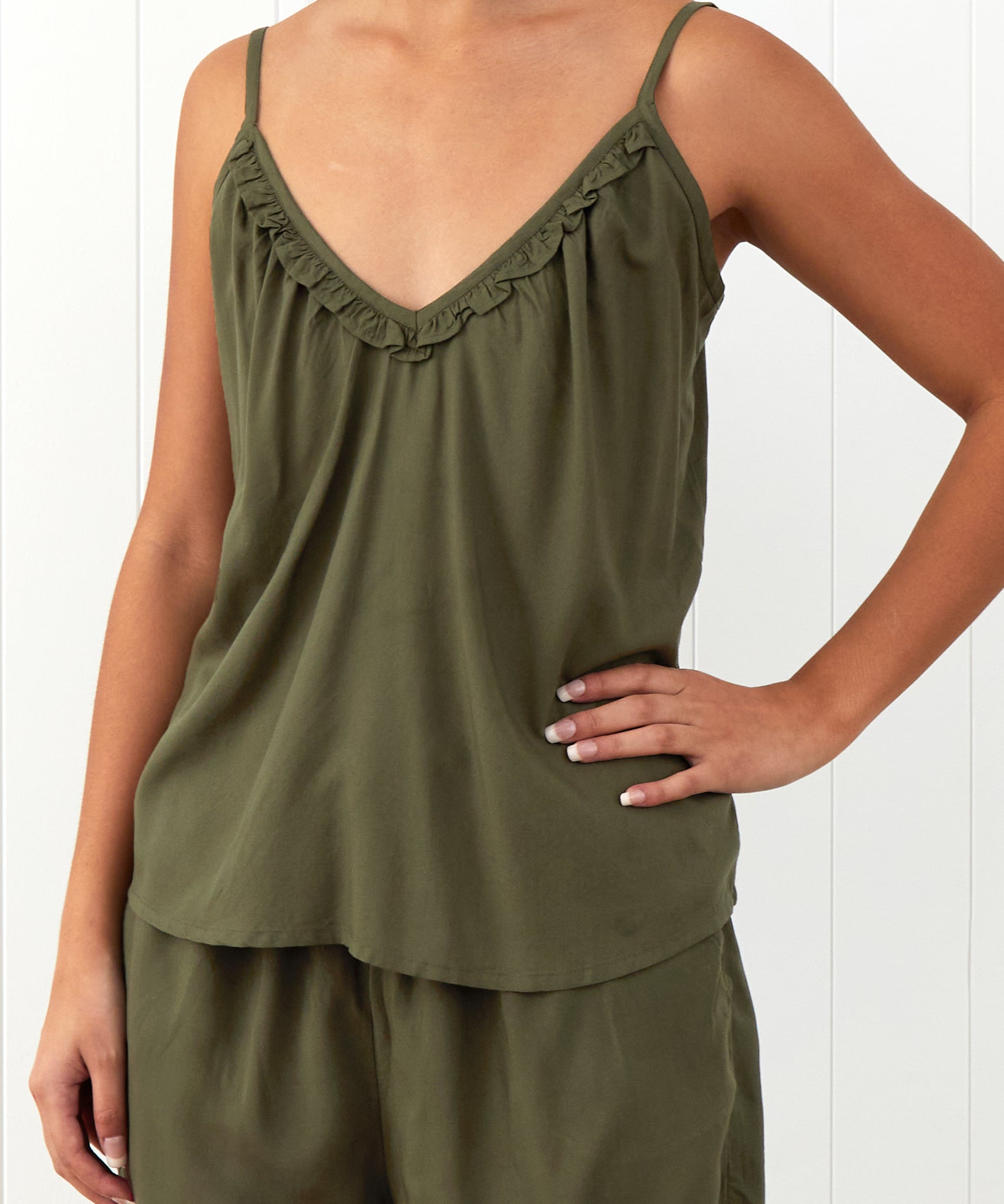 Olive Cami | Olive-3