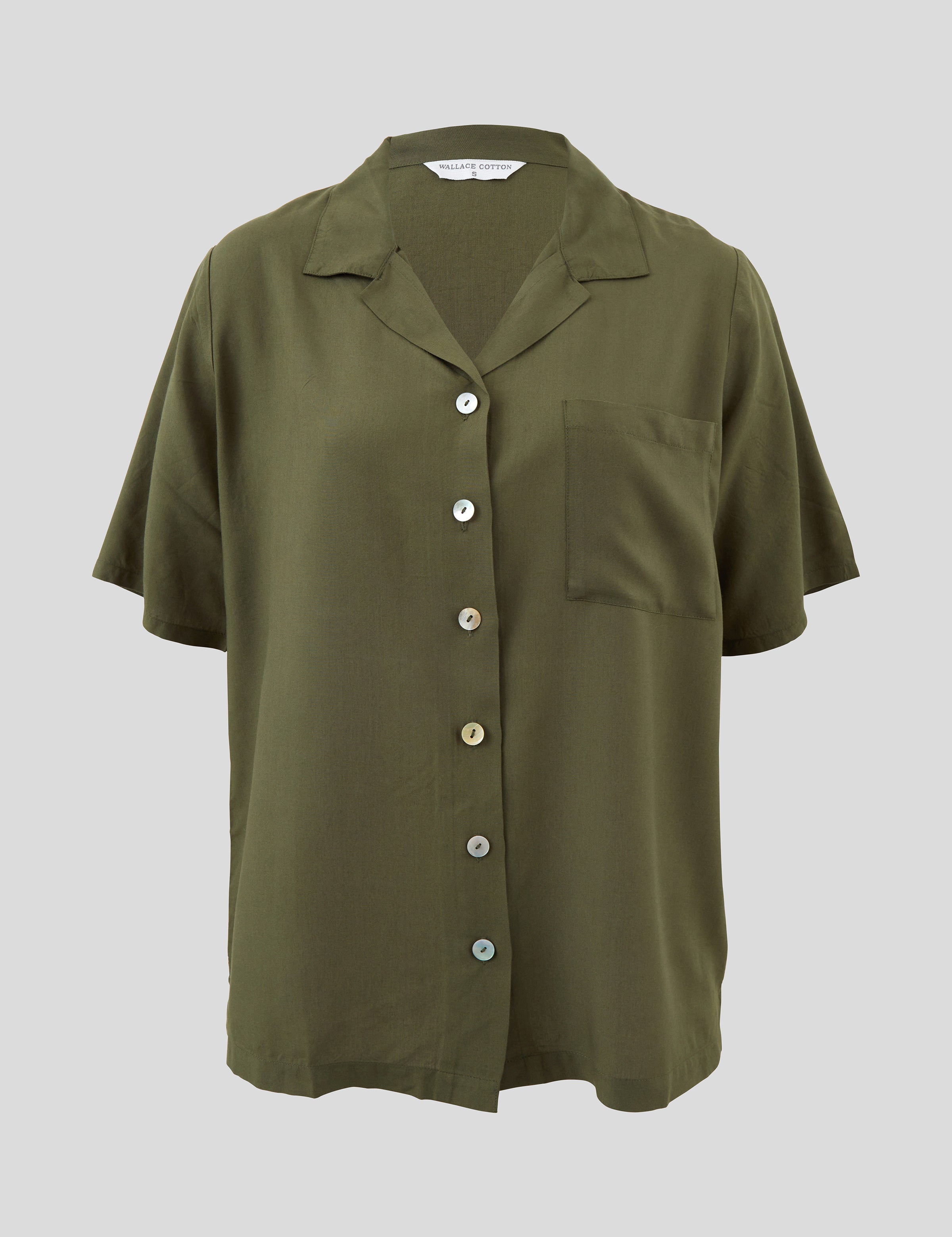 Olive PJ Shirt | Olive-2