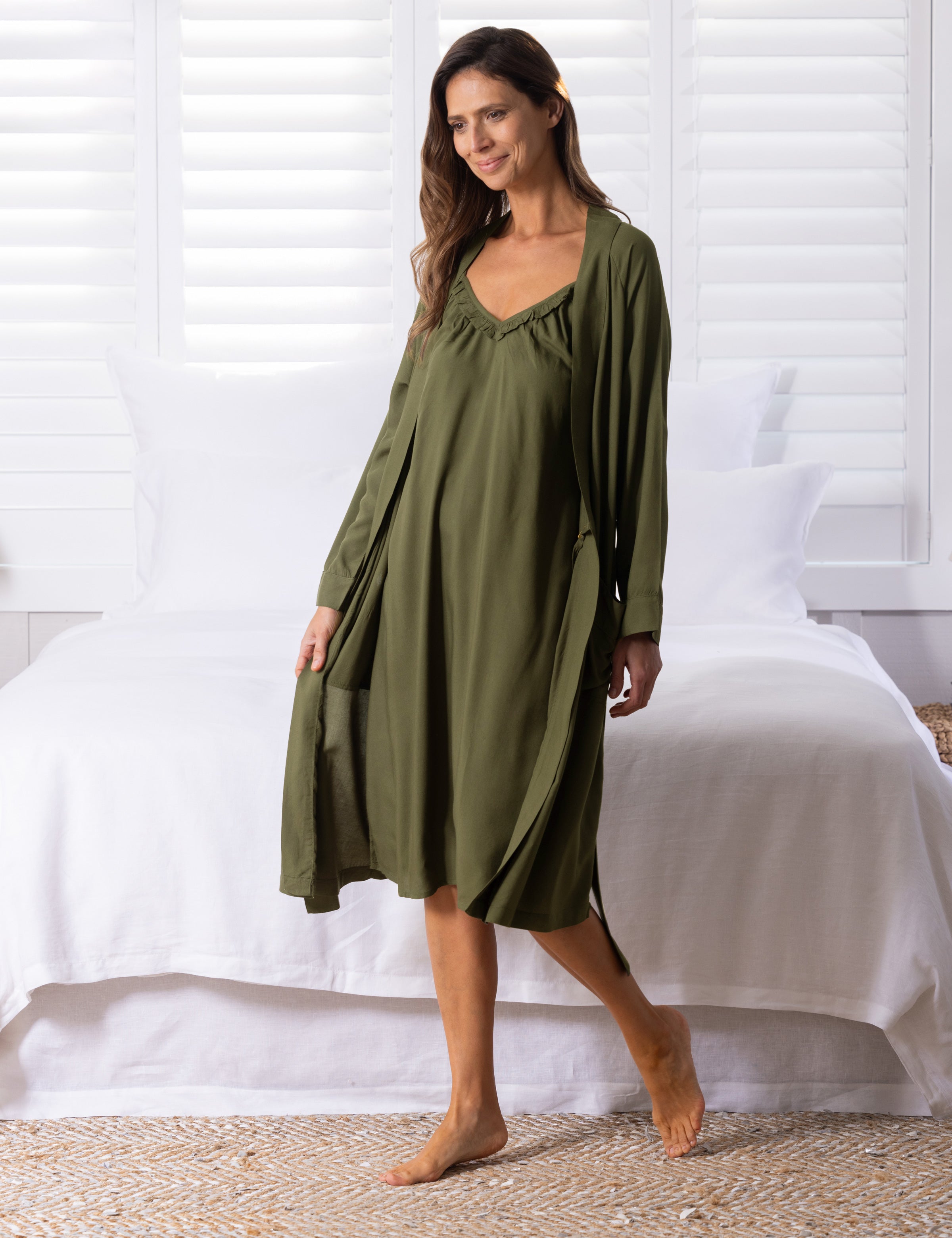 Olive Robe | Olive-5