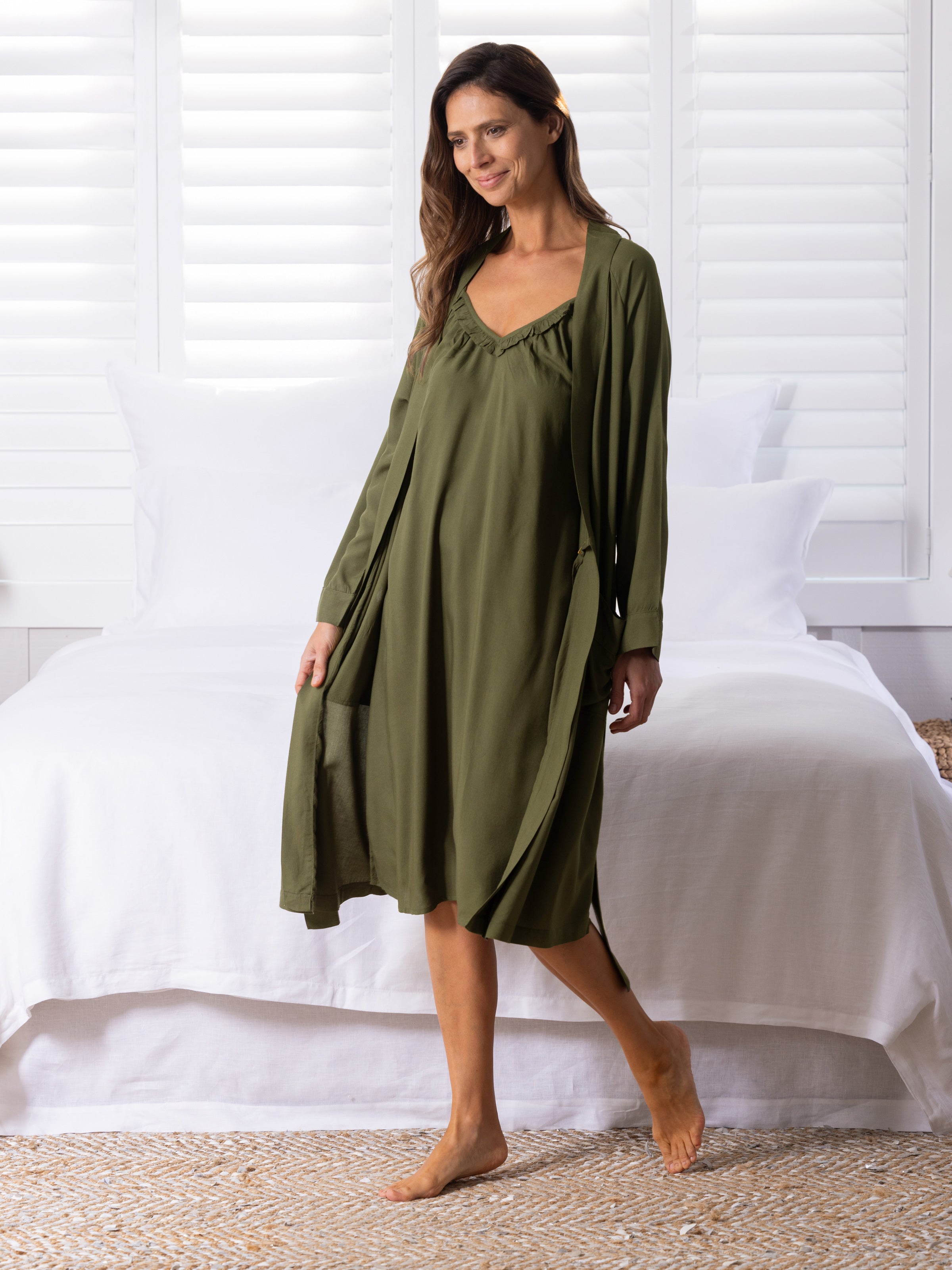 Olive Robe | Olive-5