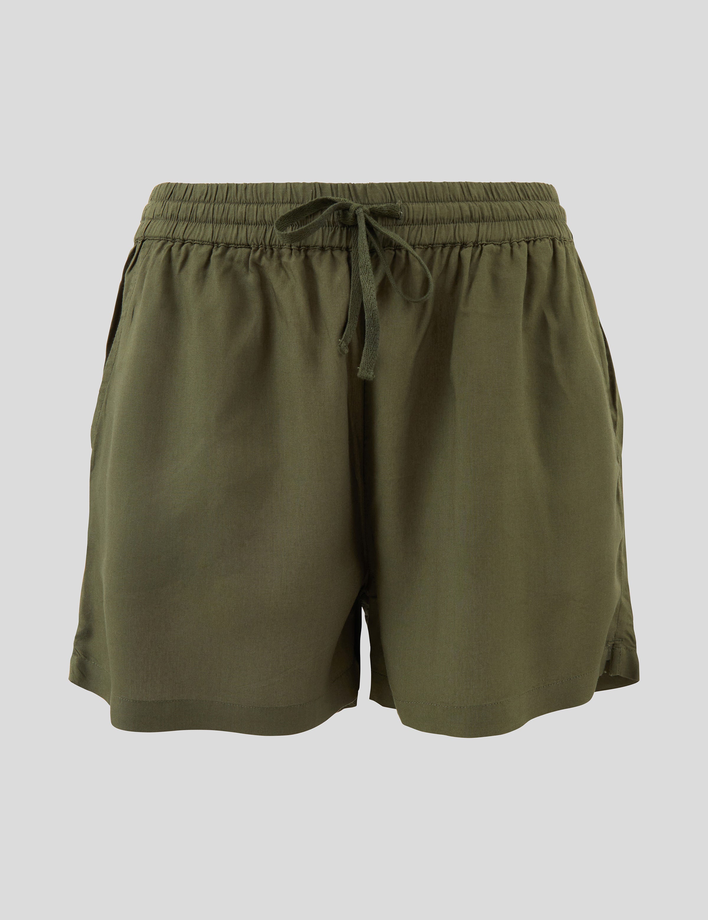 Olive Sleep Shorts | Olive-2
