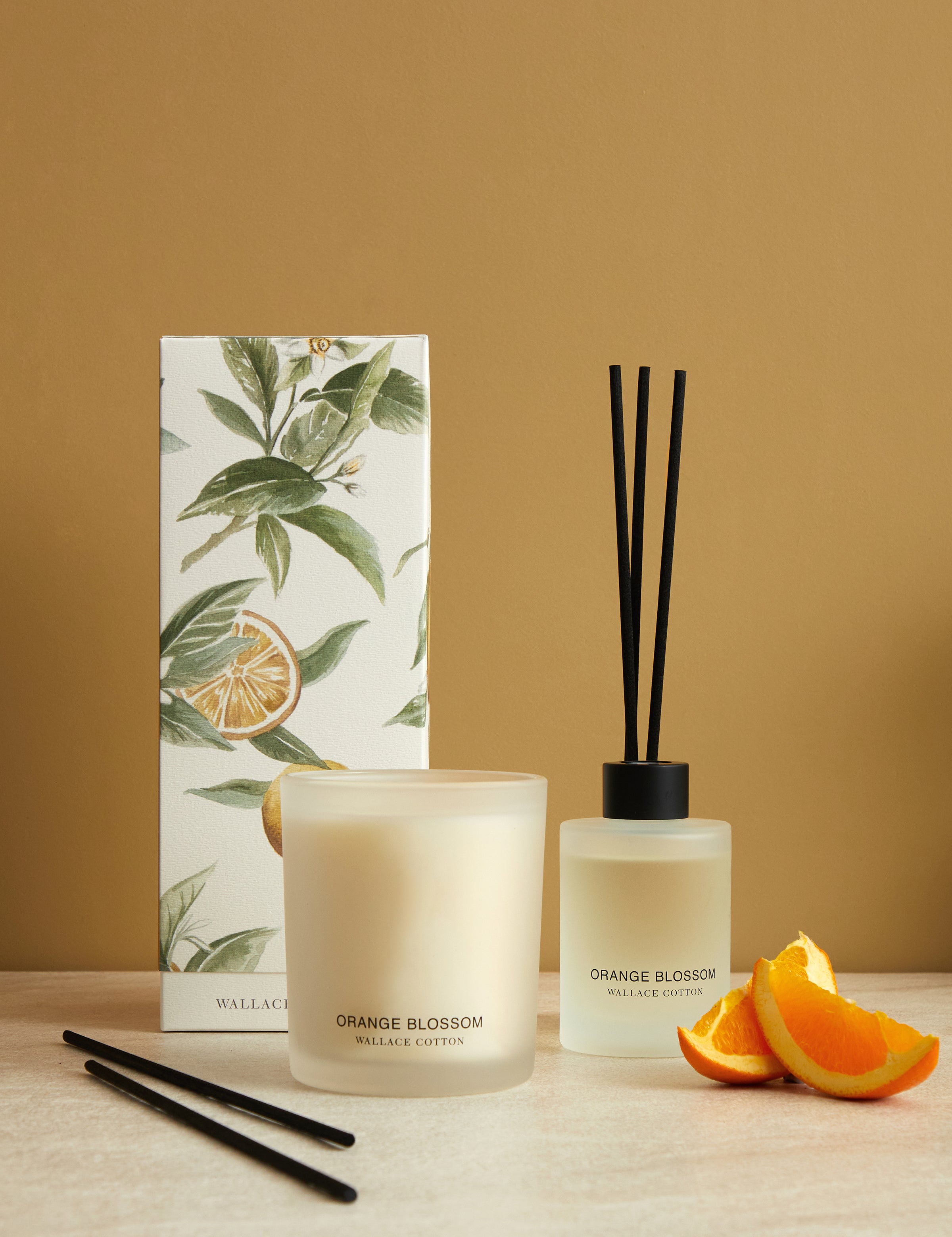 Orange Blossom Candle 300g | White-2
