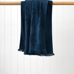 Palm Tree Beach Towel | Navy-1