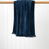 Palm Tree Beach Towel | Navy-1