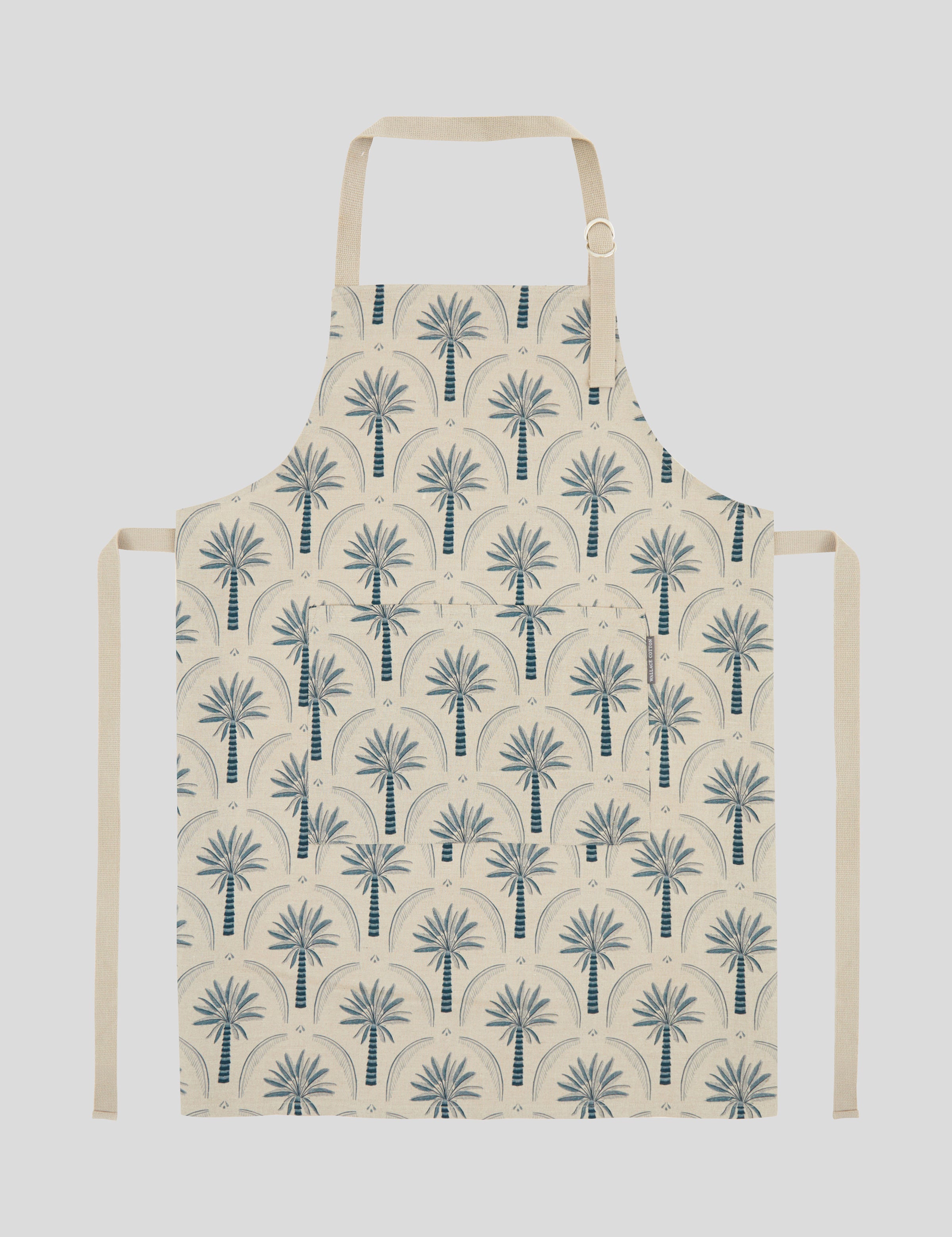 Palmetto Apron | Blue Natural-1