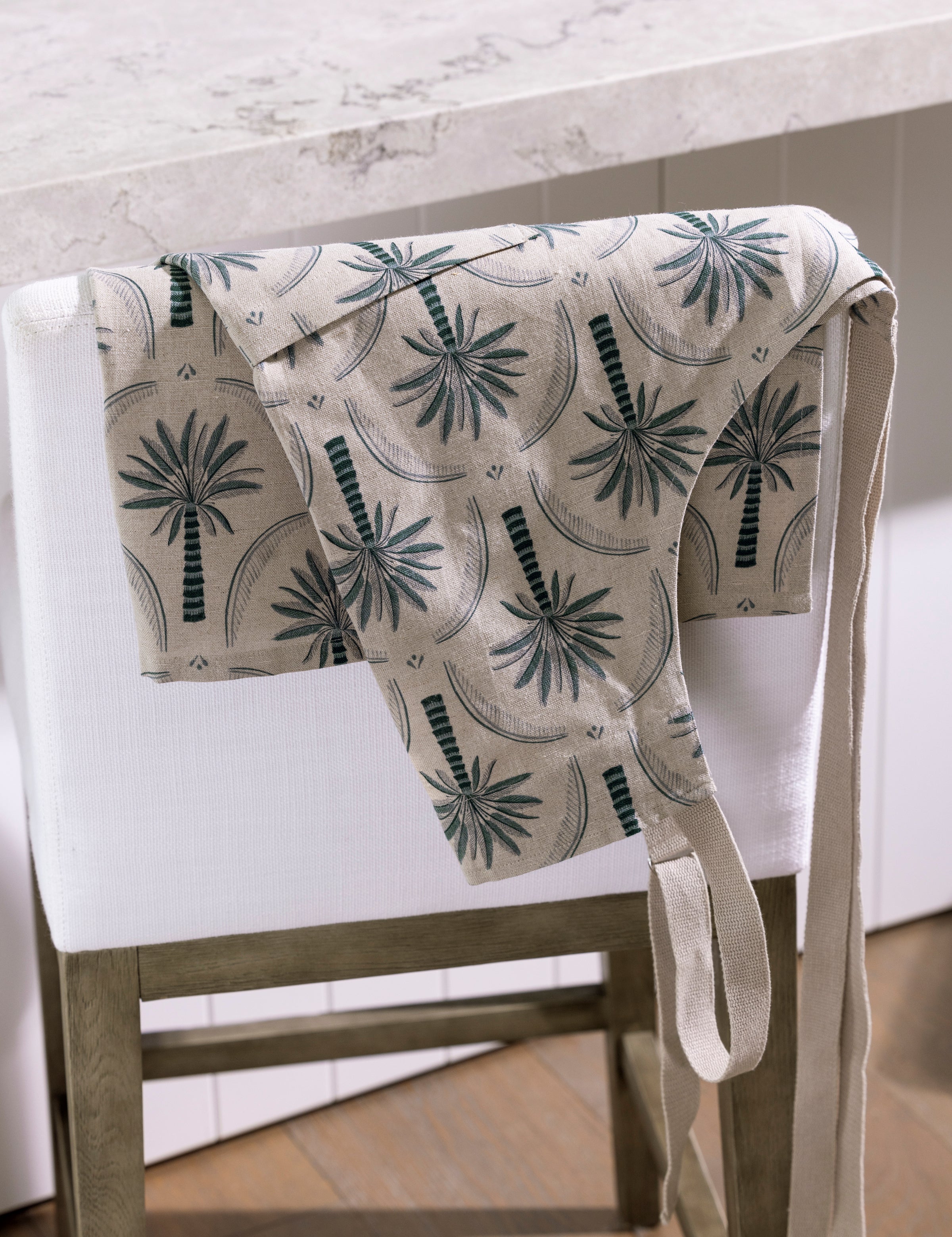 Palmetto Apron | Blue Natural-2