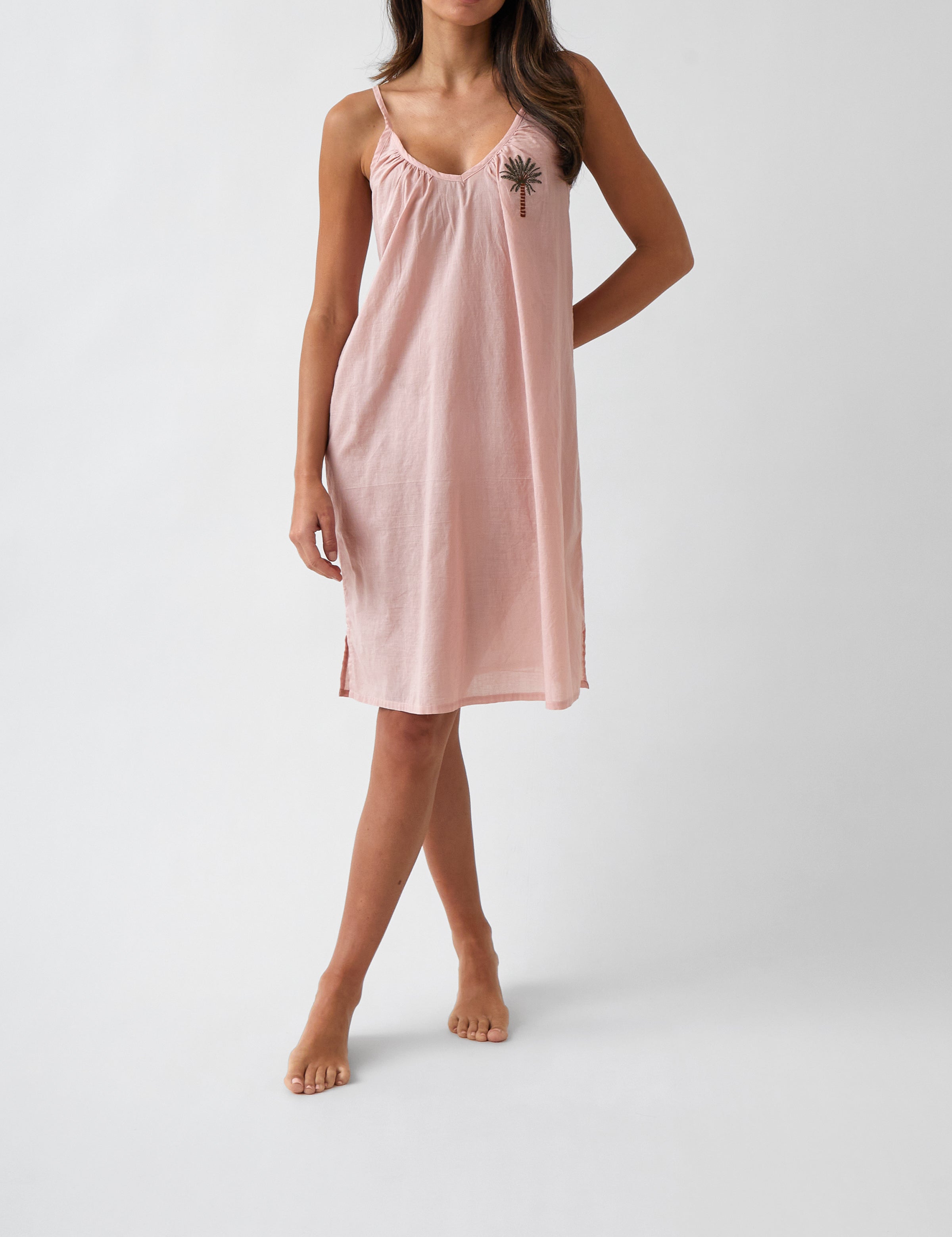 Paradiso Nightie | Pink-1