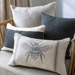 Pavilion Square Cushion Cover | Charcoal-2