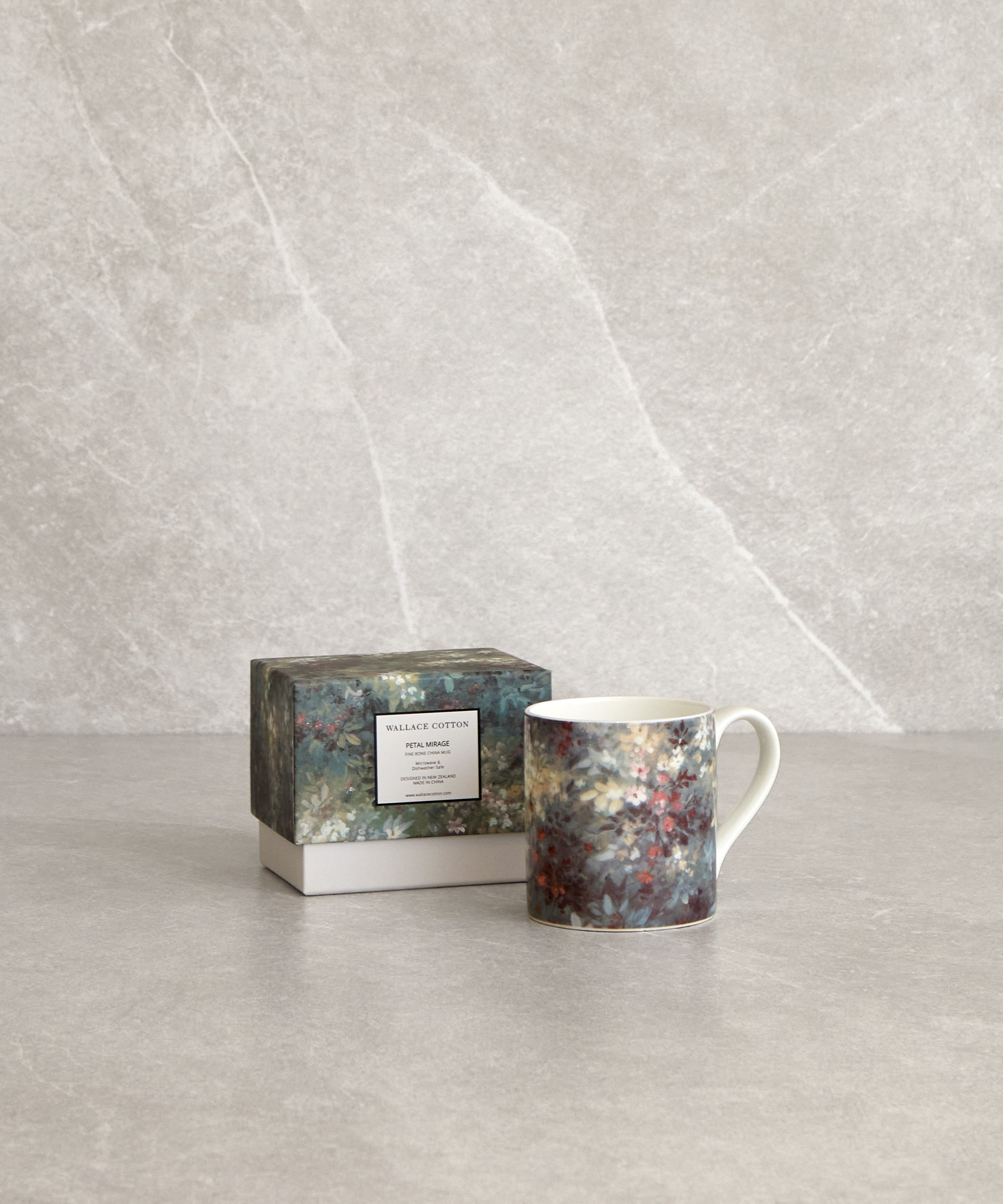 Petal Mirage Bone China Mug | Floral-1