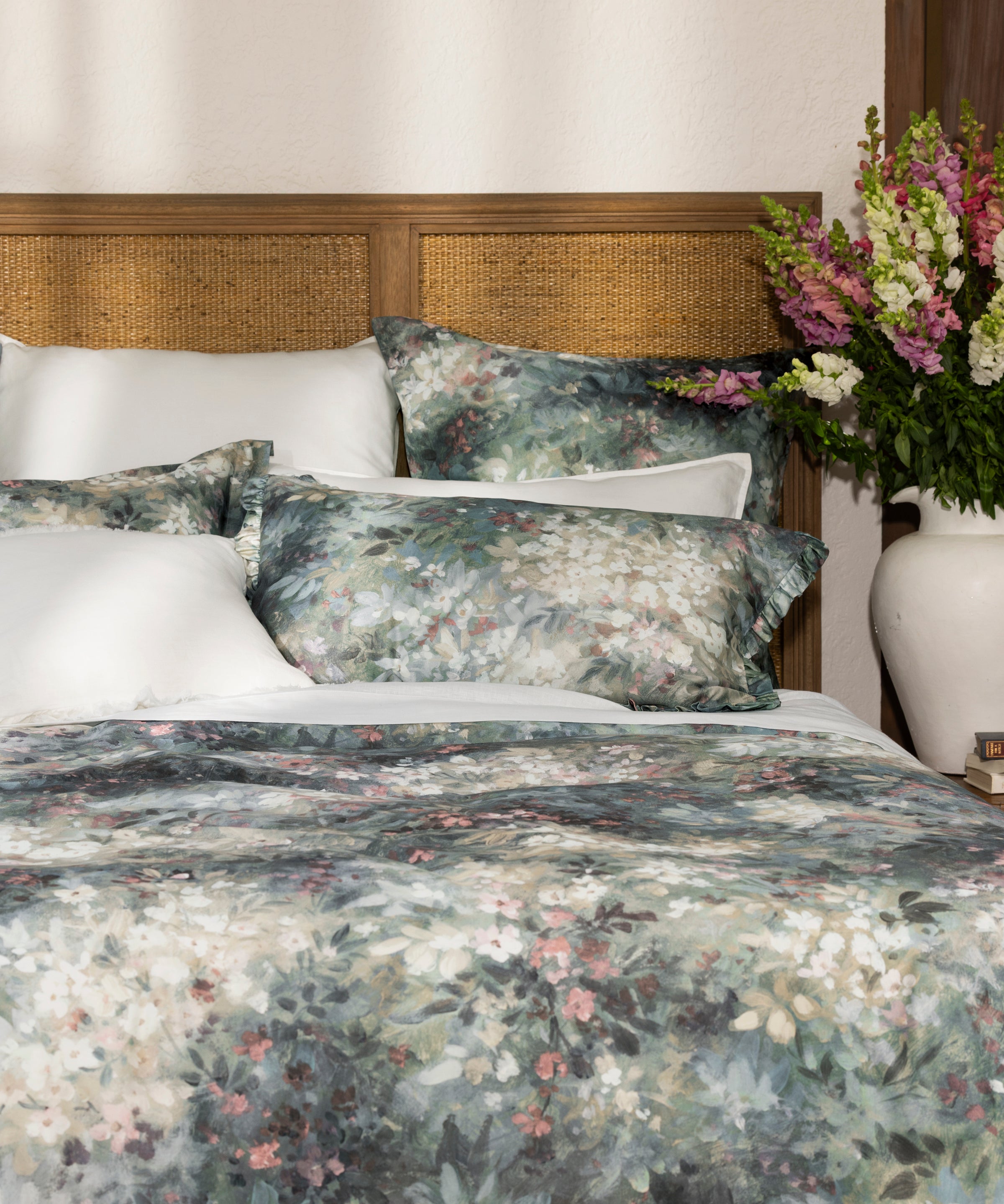 Petal Mirage Duvet Cover Set | Floral-5