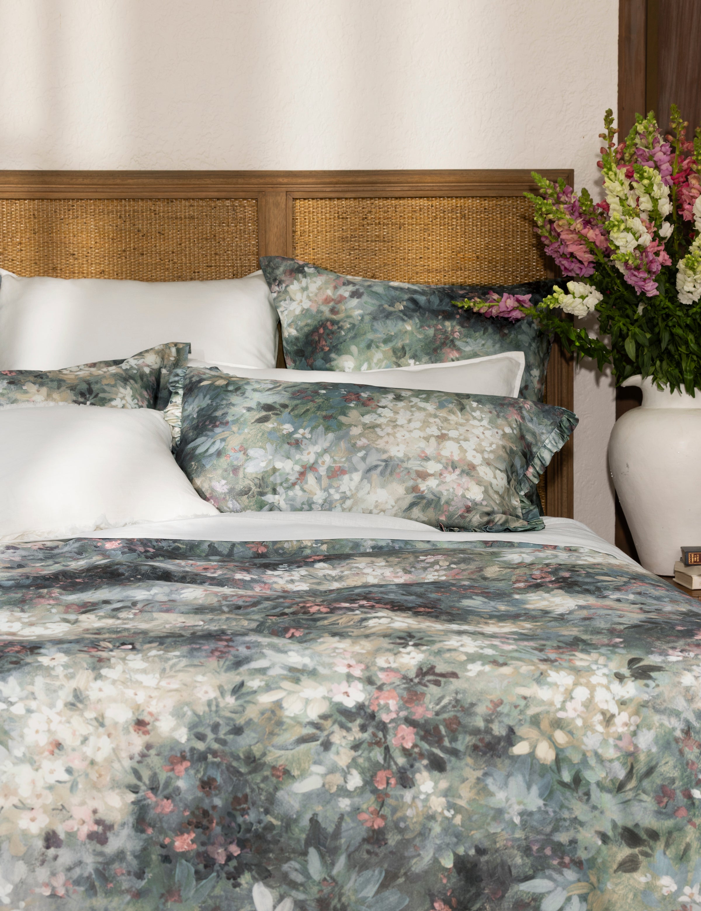 Petal Mirage Duvet Cover Set | Floral-5