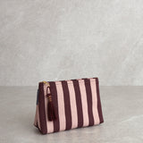 Tula Medium Bath Bag | Red/Pink Stripe-1
