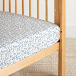 Pinnacle Flannel Cot Fitted Sheet | Floral-1