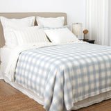 Pinnacle Flannel Reversible Duvet Cover Set | Blue-3