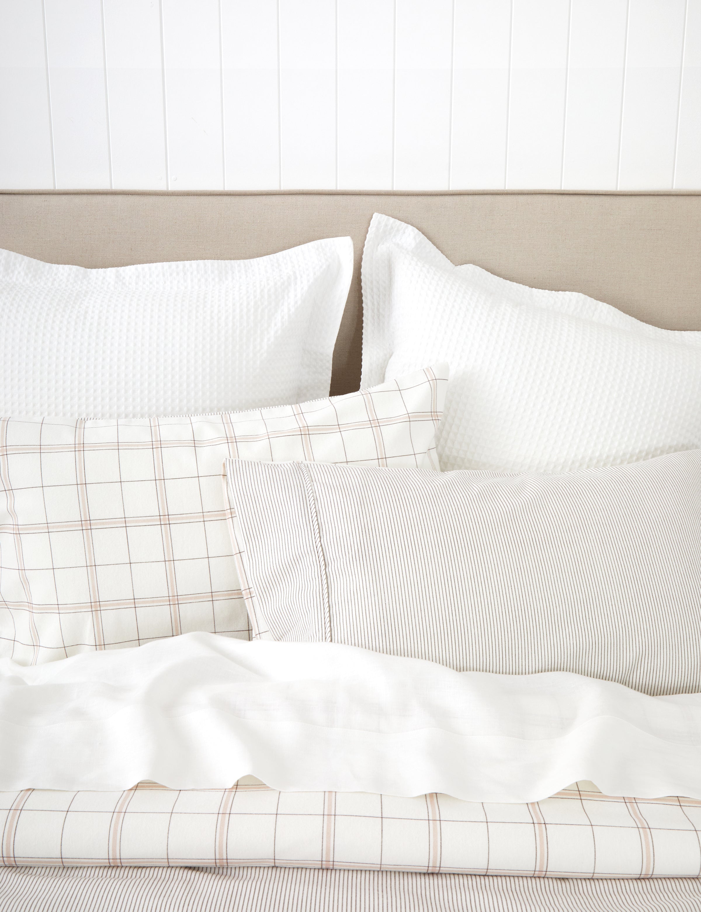 Pinnacle Flannel Reversible Duvet Cover Set | Cocoa-2