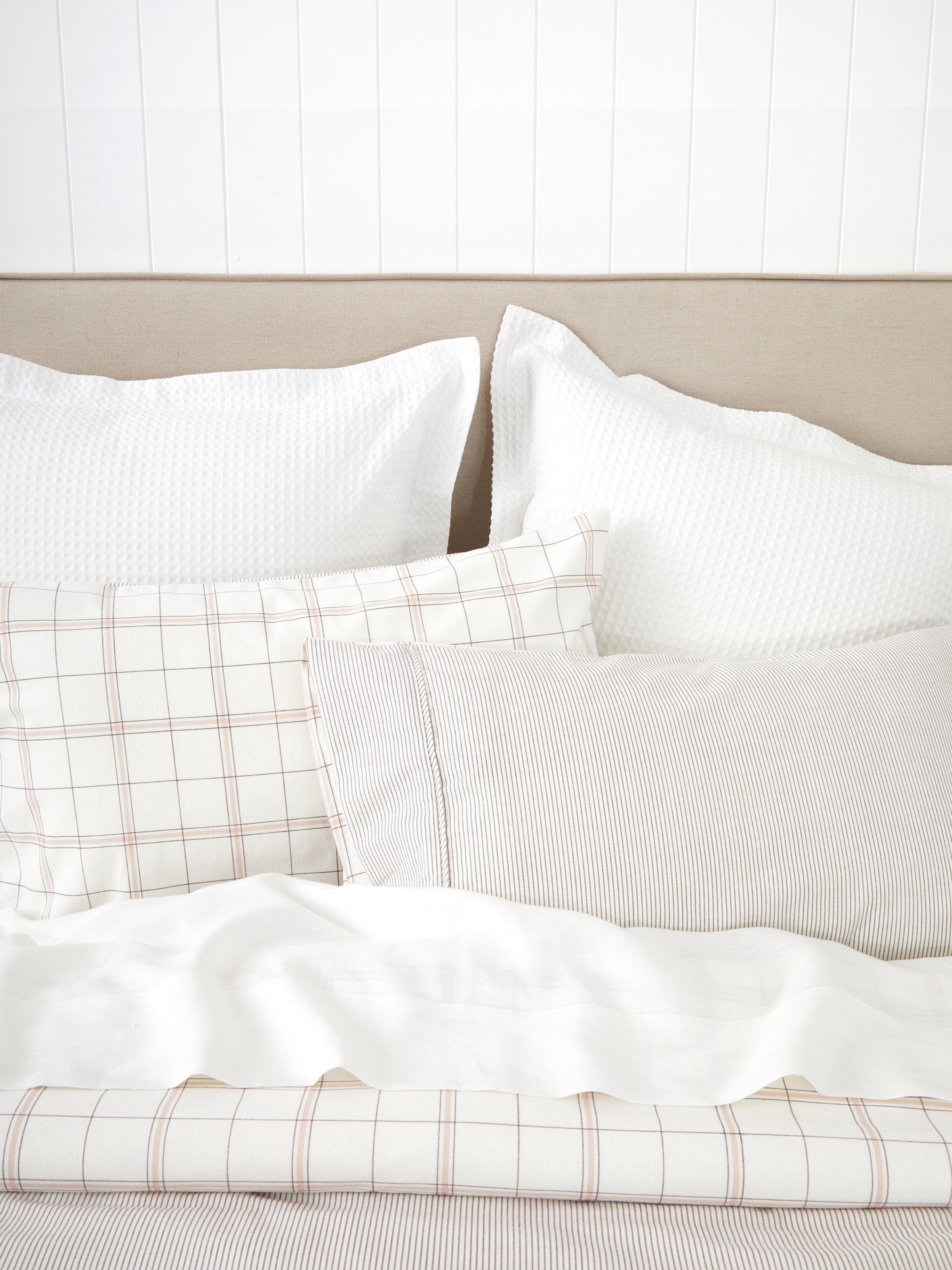 Pinnacle Flannel Reversible Duvet Cover Set | Cocoa-2