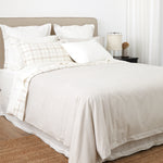 Pinnacle Flannel Reversible Duvet Cover Set | Cocoa-3